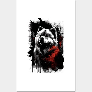 Chow Chow Portrait Posters and Art